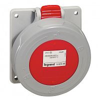 LEGRAND Розетка встроенная 16А 3К+H+З 380В IP67 (555389 )