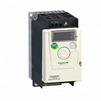 SCHNEIDER ELECTRIC Преобразователь частоты ATV12 0.37кВт 240В 3Ф (ATV12H037M3)