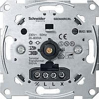 SCHNEIDER ELECTRIC Механизм повротного светорегулятора 600ВА универсальный (MTN5139-0000)