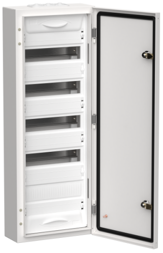 TITAN 5 Корпус металлический ЩРн-60 (1х60) 835х310х140 IP54 белый IEK