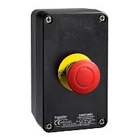 SCHNEIDER ELECTRIC Пост кнопочный ATEX в сборе металлический аварийная останова возврат ключом 2НЗ (XAWF188EX)