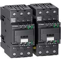 SCHNEIDER ELECTRIC Контактор реверсивный 3P EVERLINK AC3 440В 80A катушка управления 100-250В AC/DC (LC2D80AKUE)