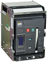 IEK Выключатель автоматический воздушный ARMAT выдвижного исполнения 3P типоразмер A 55кА 1000А расцепитель TY с комплектом аксессуаров 220В: мотор привод катушка включения катушка отключения (AR-ACB-3VA-055-1000A-TYCF)