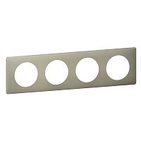 LEGRAND Рамка, четырехпостовая, грин перкаль (066714 )