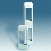 SIMON Рамка узкая с суппортом на 2 узких модуля 32х153мм слоновая кость (27624-31)