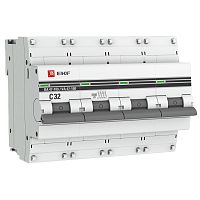 EKF Автоматический выключатель ВА 47-100 4P 32А  (C) 10kA  PROxima (mcb47100-4-32C-pro)