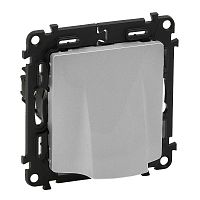 LEGRAND Valena LIFE Вывод кабеля с лицевой панелью Без клемм Алюминий (753334 )