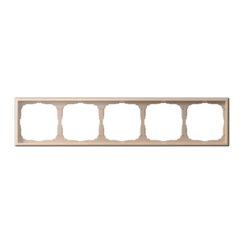 Systeme Electric ARTGALLERY Рамка 5-постовая, универсальная, песочный (GAL001205)