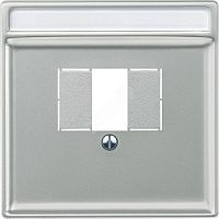 SCHNEIDER ELECTRIC Sys D Механизм с накладкой для аудиорозетки 2 поста античная латунь (MTN297846)