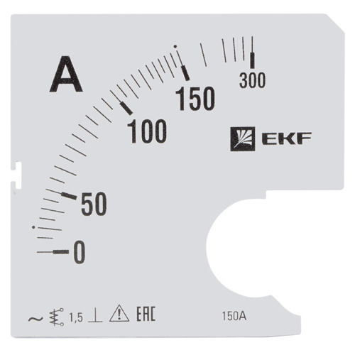 EKF Шкала сменная для A961 150/5А-1.5 PROxima (s-a961-150)