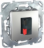 SCHNEIDER ELECTRIC UNICAtop Розетка аудио в рамку (MGU5.486.30ZD)