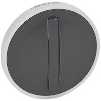 LEGRAND Celiane Лицевая панель контурной подсветки механизмов 067001/02/31/32 с тонкой клавишей графит (065203 )