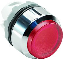 ABB Кнопка MP3-21R красная с подсветкой выступающая (1SFA611102R2101)