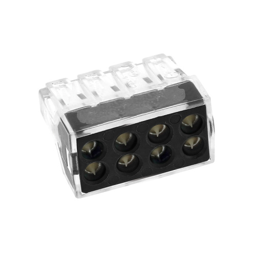 EKF Клемма строительно-монтажная СМК модель 108 8 отверстий 1.0-2.5мм2 (4шт) PROxima (plc-smk-108r) EKF Клемма строительно-монтажная СМК модель 108 8 отверстий 1.0-2.5мм2 (4шт) PROxima (plc-smk-108r)