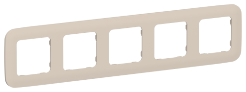 FLITE ARTISTIC Рамка 5-местная  льняной (FI-M52-31-20-K88)