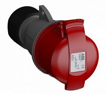 ABB Розетка кабельная Easy&Safe 216EC9,16А,2P+E,IP44,9ч  (216EC9)  (2CMA102004R1000)