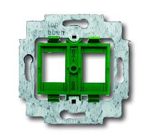 ABB Суппорт для 2-х неэкранированных разъемов фирмы AT&T кат. 5 (1753-0-8048)