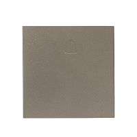 EKF Валенсия лицевая панель кнопки звонка 10А кашемир EKF PROxima (ESV10-L-026-40)