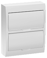 IEK Корпус пластиковый ЩРН-П-24 белая дверь IP41 GENERICA (MKP13-N-24-41-K01-G)