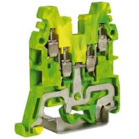 DKC Клемма заземления 2.5мм желто-зеленая CBE.2 (ZCE110)