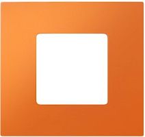 SIMON Рамка-декор на 2 поста для 2700620-03., S27Pl, апельсин (2700627-072)