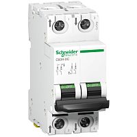 SCHNEIDER ELECTRIC Выключатель автоматический двухполюсный 3А C C60H-DC 500В DC (A9N61523)