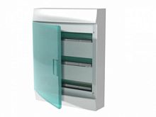 ABB Щит распределительный навесной ЩРн-п Mistral41 54М пластиковый зеленая дверь без клемм (1SPE007717F1020)