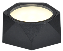 IEK LIGHTING Светильник уличный 5304 потолочный под лампу  GX53 IP65 черный  (LT-UPU0-5304-GX53-1-K02)