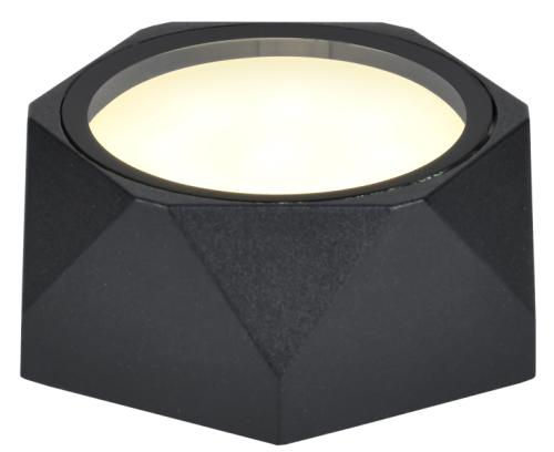 IEK LIGHTING Светильник уличный 5304 потолочный под лампу  GX53 IP65 черный  (LT-UPU0-5304-GX53-1-K02)