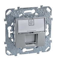 SCHNEIDER ELECTRIC UNICAtop Розетка компьютерная 1хRJ45 категория 5е в рамку (MGU5.421.30ZD)