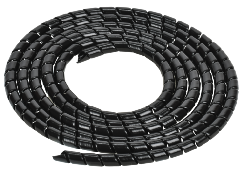 IEK Спираль монтажная СП-09 черная (2м/упак)  (USWB1-09-02-K02)