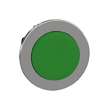 SCHNEIDER ELECTRIC Головка кнопки 22мм, зеленая, выступающая, с возвратом, заподлицо, металл (ZB4FL3)