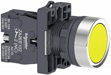 SCHNEIDER ELECTRIC Кнопка ХА2 пружинно-возвратная желтая 1НО (XA2EA51)