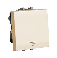 DKC Avanti Кнопка ''Ванильная дымка'', 16A, 2 модульная (4405152)