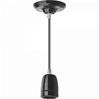 NAVIGATOR Светильник с проводом 1м.Е27 декор черный (61529 NIL-SF03) (20674)