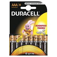 Элемент Питания Duracell LR03-8BL BASIC (8/80/35280)