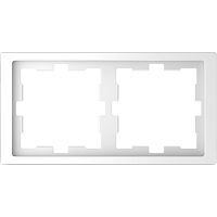 SCHNEIDER ELECTRIC Рамка двухпостовая D-Life белый лотос SD (MTN4020-6535)