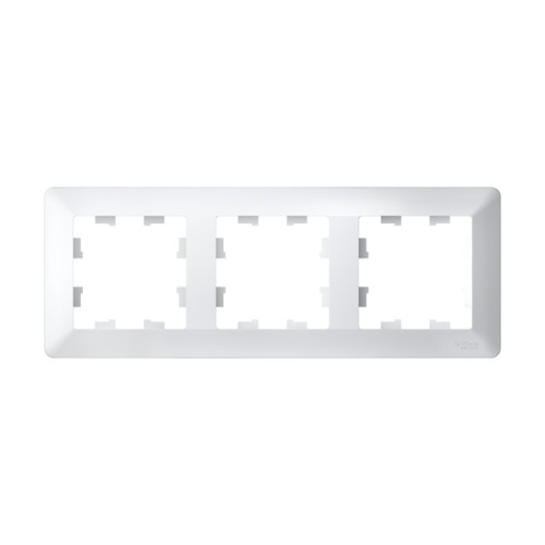 ATLASDESIGN AIR 3-постовая РАМКА, БЕЛЫЙ (ATN220103) фото 2