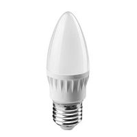 NAVIGATOR Лампа светодиодная LED 6вт E27 теплый матовая свеча ОНЛАЙТ (71630 ОLL-C37) (19208)