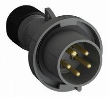 ABB Вилка кабельная Easy&Safe 432EP1W 32А 3P+N+E IP67 1ч  (432EP1W)  (2CMA101108R1000)