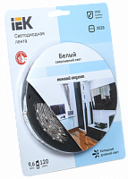 IEK Лента светодиодная LEDх120/м 5м 9.6w/m 12в холодный eco (LSR1-2-120-20-1-05)