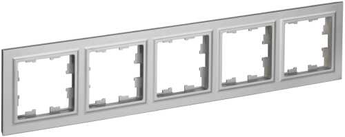 BRITE Рамка 5-мест. РУ-5-БрА алюм. IEK (BR-M52-K47) BRITE Рамка 5-мест. РУ-5-БрА алюм. IEK (BR-M52-K47)