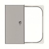 ABB SRS-2-L-85PL Клавиша двойная левая free@home, SKY, сцена, серебристая  (SRS-2-L-85PL)  (2CLA852644A1301)