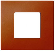 SIMON Рамка-декор на 1 пост для 2700610-03., S27Pl, Артик оранжевый (2700617-082)