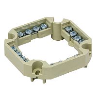 EKF Клеммник для распаячных и универсальных коробок шаг крепления 90мм PROxima (plc-020-018)