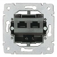 LEGRAND Galea Life Розетка компьютерная 2хRJ45 категория 3 PRO21 (775936 )