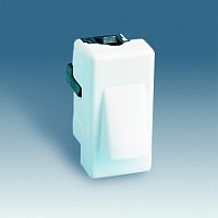 SIMON Кабельный выход с зажимом для кабеля узкий, S27, белый (27801-34)