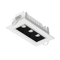 ВАРТОН Светильник светодиодный ДВО-8Вт STELLAR повор.120x62x45mm 4000K 34° белый  (V1-R0-00408-10L25-2000840)