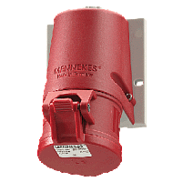 MENNEKES Розетка настенная 32А 3Р+N+E IP44 400В 27008 MENNEKES  (27008)