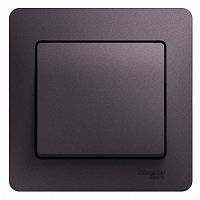 SCHNEIDER ELECTRIC GLOSSA Выключатель 1-клавишный в сборе сх.1 сиреневый туман (GSL001412)